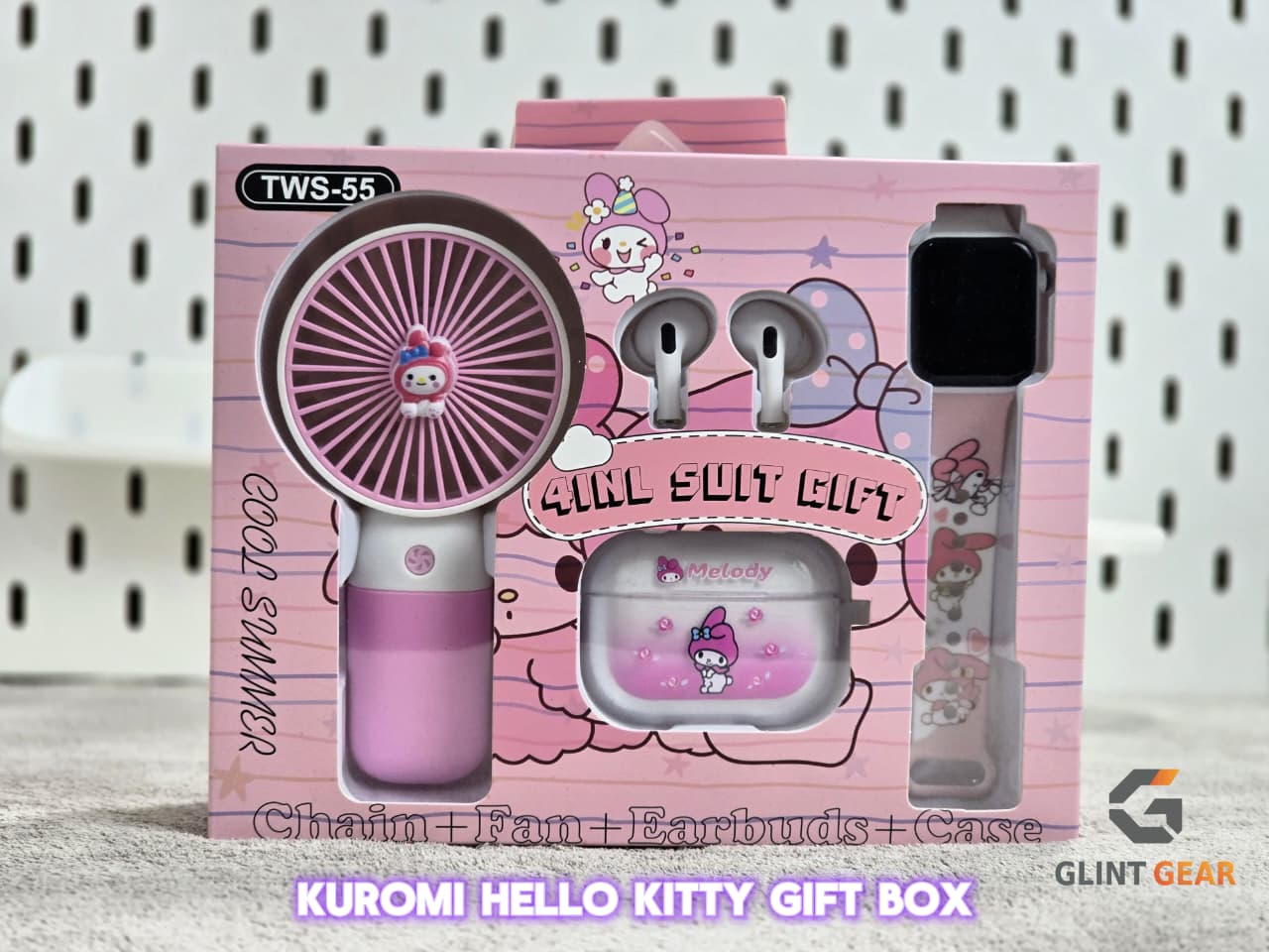 Kuromi Hello Kitty Gift Box
