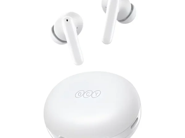 QCY T13 ANC 2 Truly Wireless Earbuds – White Color