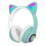 STN-28 Cat Ear Headphones Foldable Wireless BT5.0 - Image 2