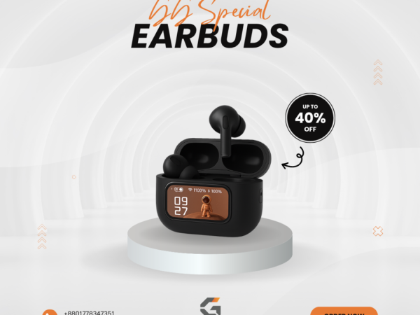 E9 Pro ANC Earbuds with Touch Display